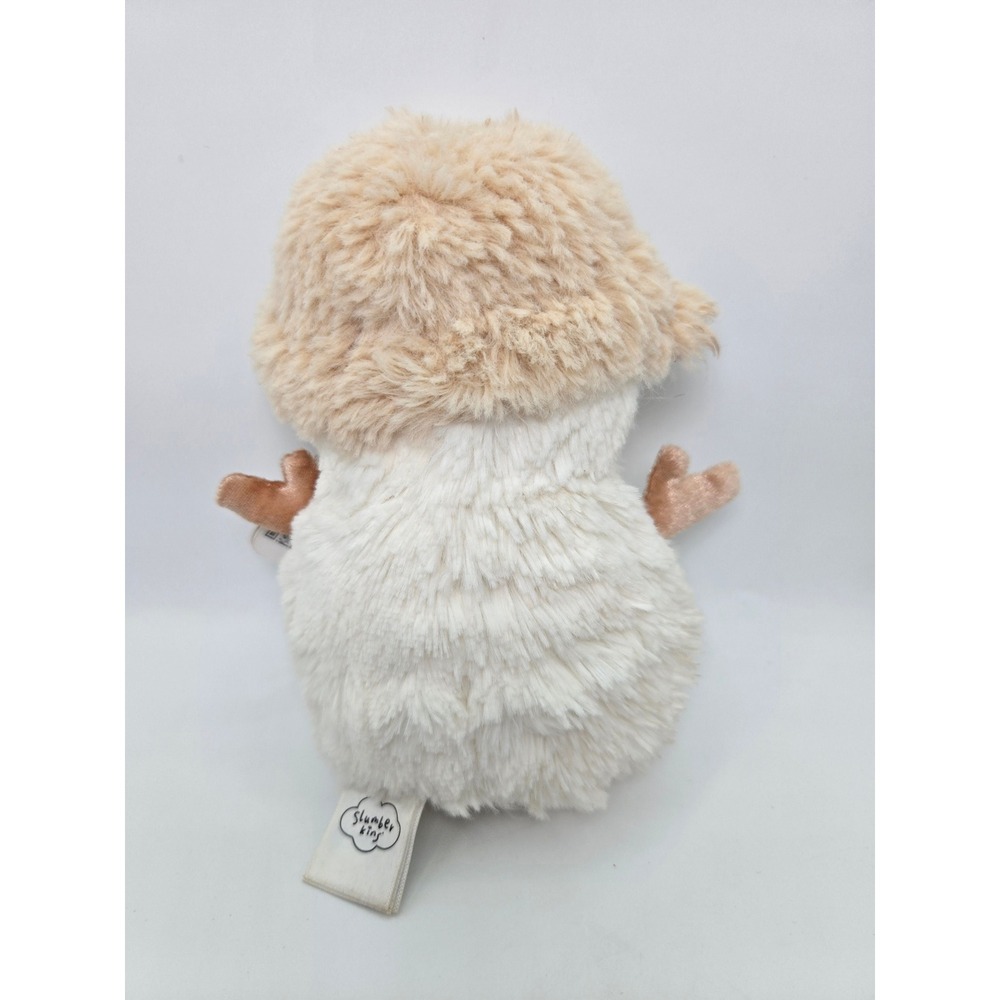 Slumberkins Snowman Plush 7" Small Mini Stuffed Animal with Tags Winter Hat - Picture 3 of 4